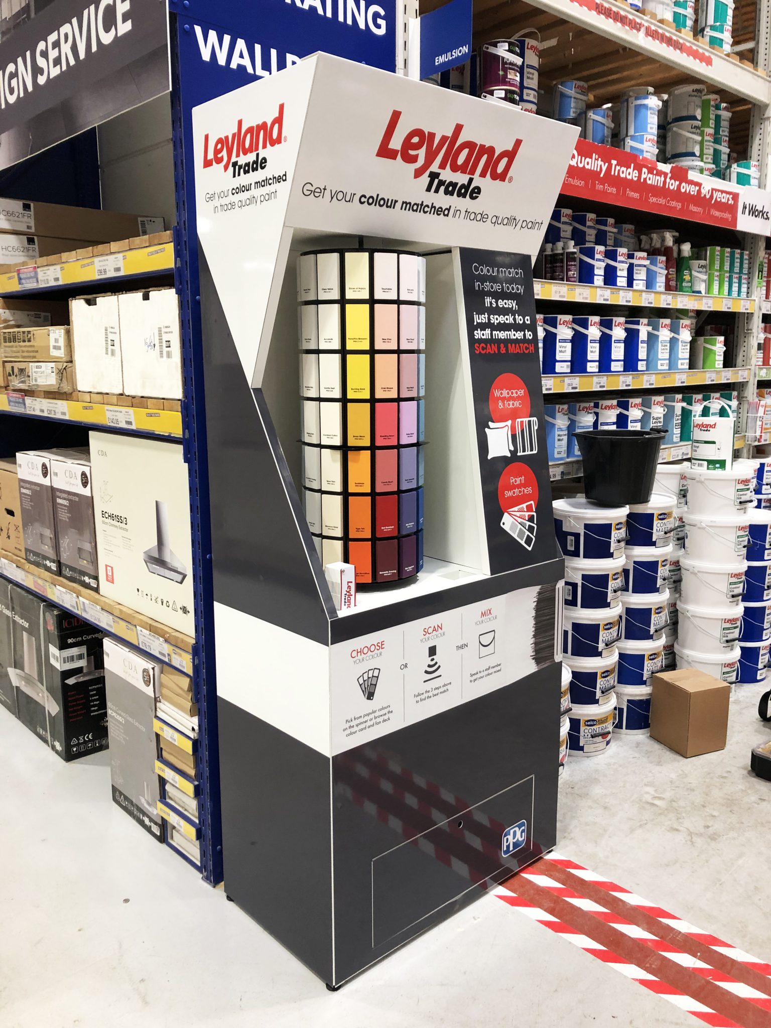PPG LEYLAND TRADE PAINTS FSDU ROLLOUT Pivotal